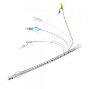 China PVC Disposable Visual Cuffed Reinforced Suction Endotracheal Tube With Miniature Camera on sale