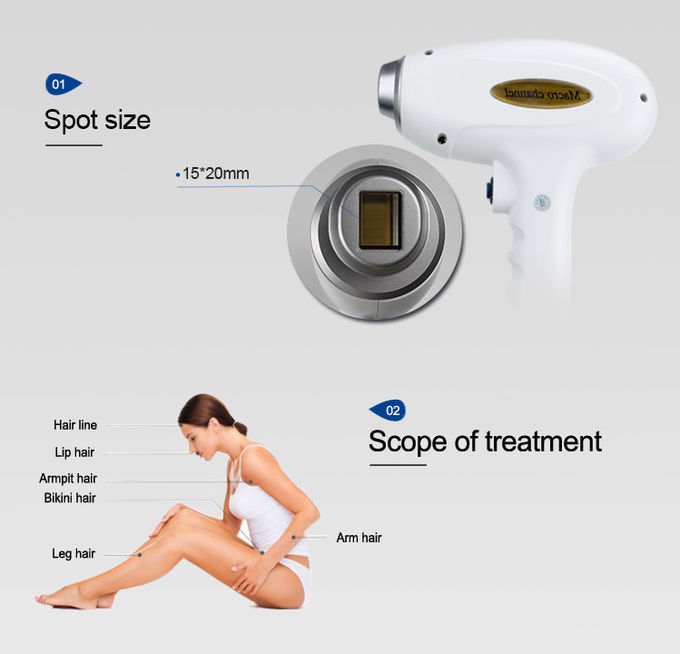 400ms Soprano Hair Removal Laser Machine For Women