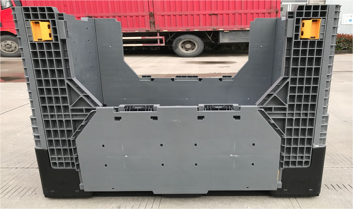 Hot Sale transport Folding container Plastic collapsible pallet box