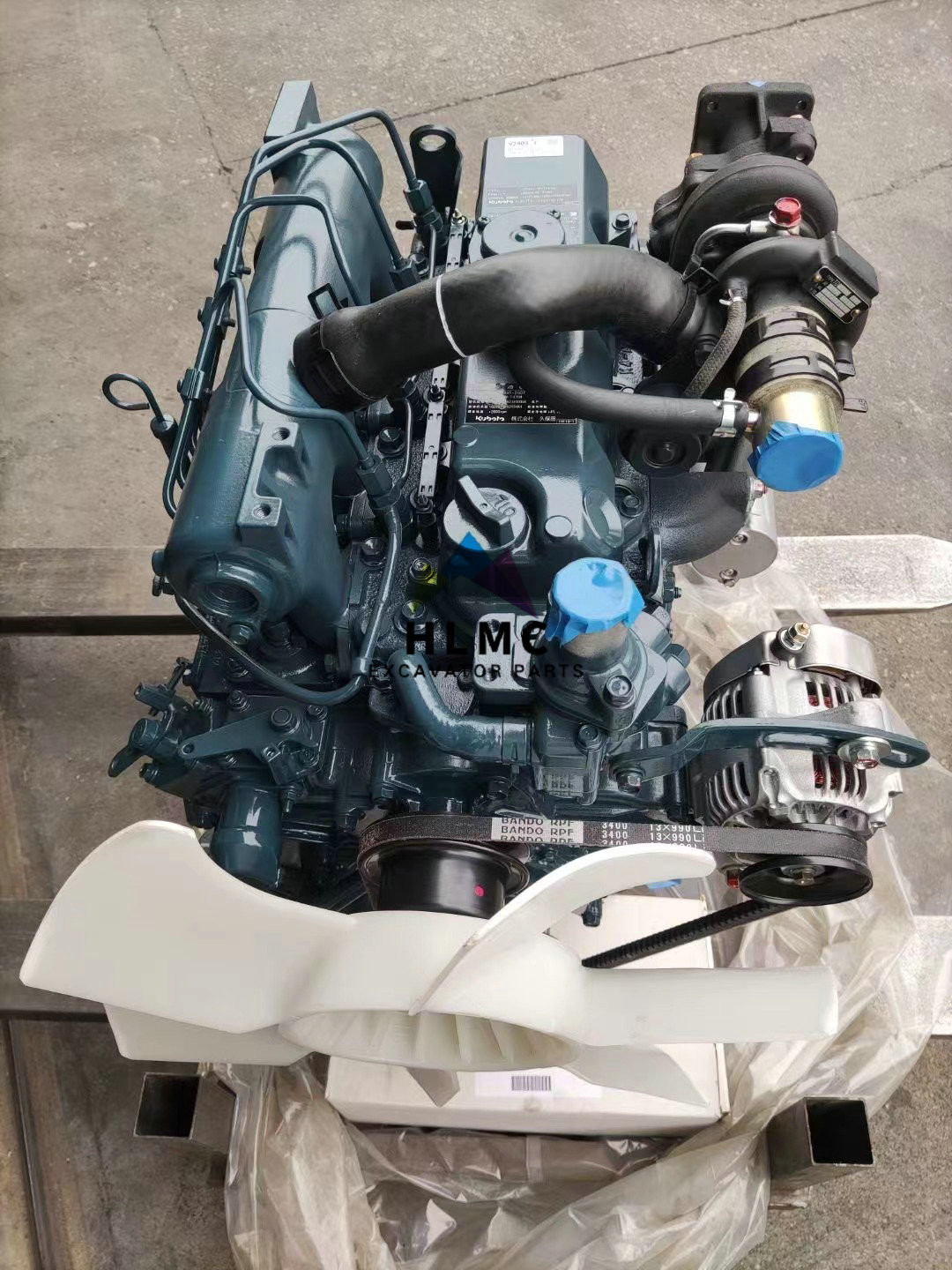 V2403T V2403 V2403-M-DI-T-E3B Diesel Complete Engine KX155-3 KX155-5 KX161 For Mini Excavator