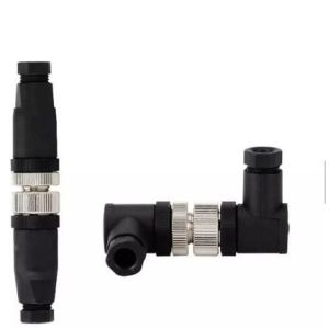 IP67 Male Female M8 Sensor Connector Straight Screw Threaded Plug Coupling