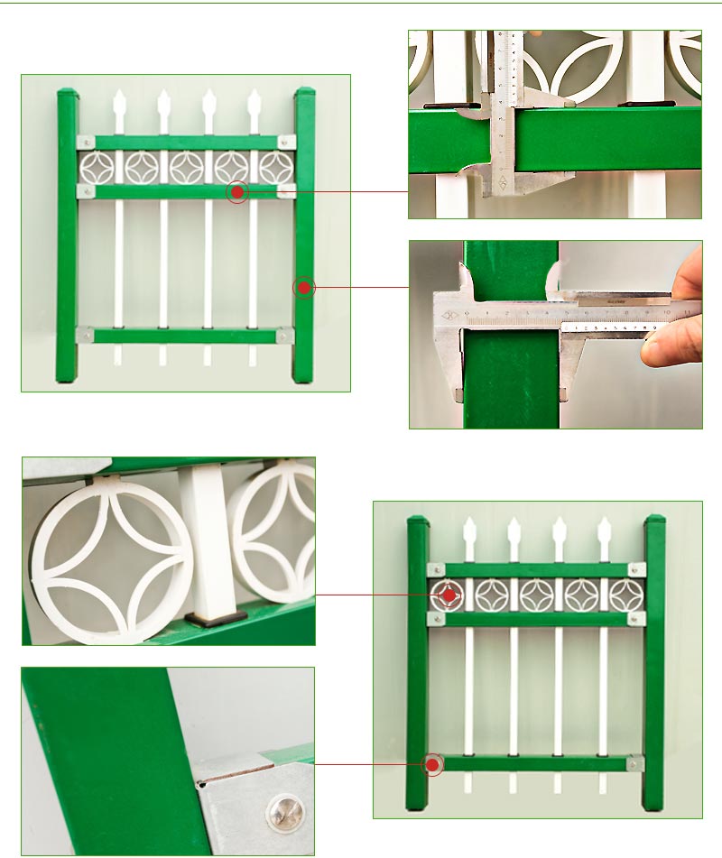 spear top pickets steel fence