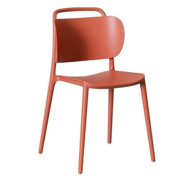 Nordic plastic chair dining chair family creative single simple ins web