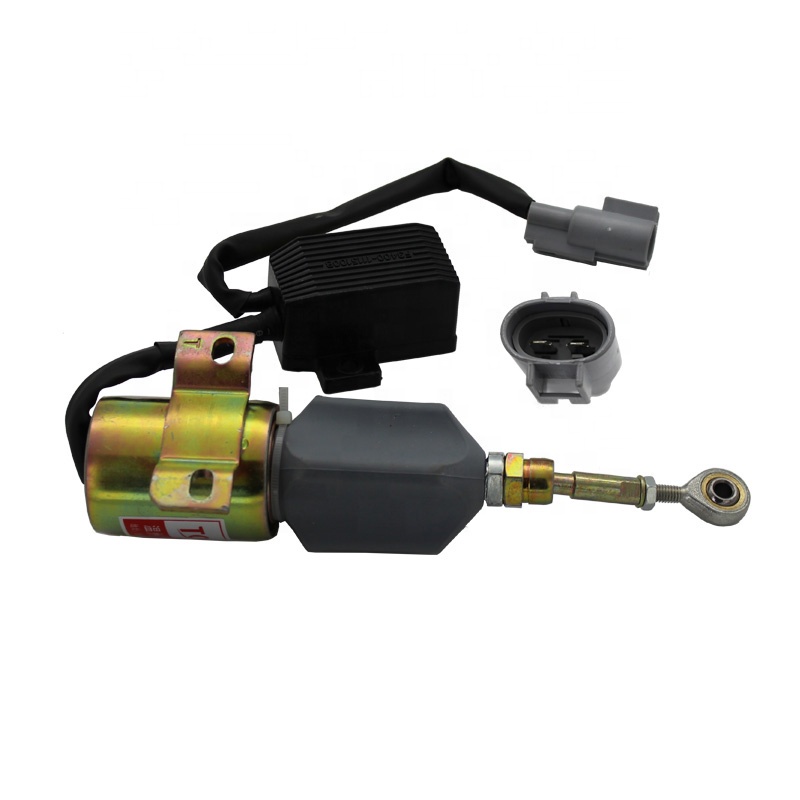 12V 24V Excavator Solenoid Valve Flameout Stop Solenoid F3400-1115100B