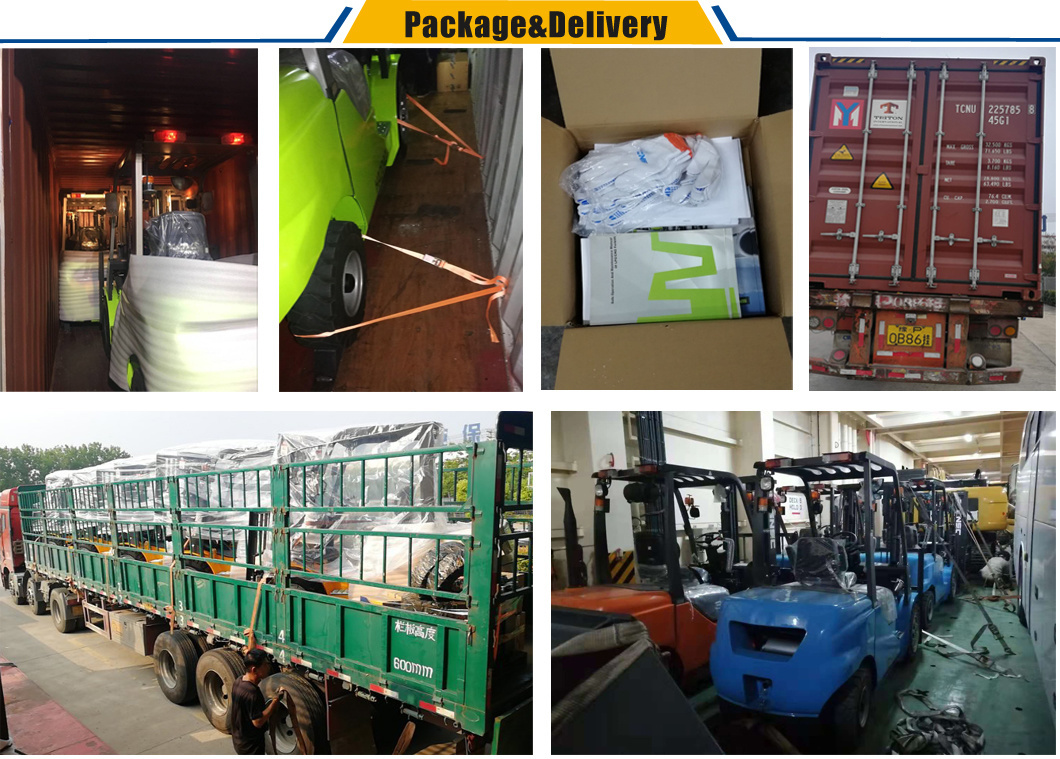 Triplex Tower 2ton 2.5ton 3ton 3.5ton Gasoline Gas Propane Montacargas Forklift