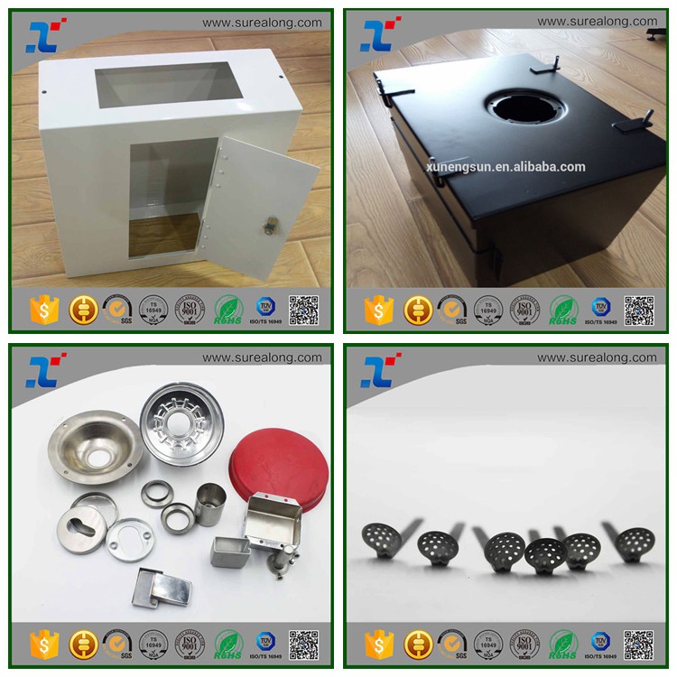 Nick Plated Custom CNC I Shaped Sheet Metal Fabrication Bending Stamping Parts with CE