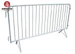  Safety 2.0m Queue Control Barriers Customized PVC Coated Iron Manufactures