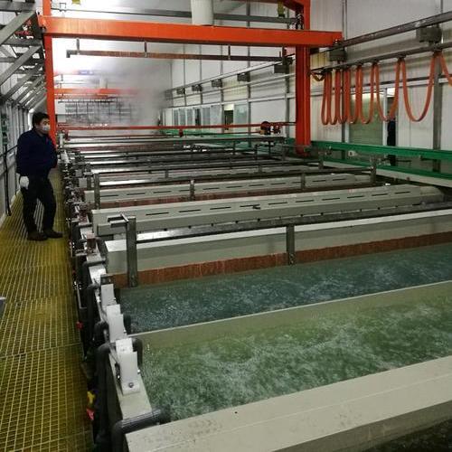 Compact Automatic Anodizing Line With Modular Design For Space-Saving Aluminum