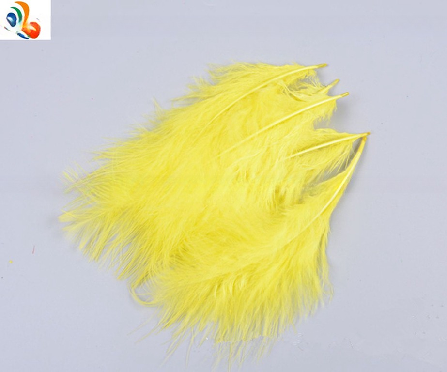 Decoration Colored Millinery Feather Loose Large Maraoub Feather OEM ODM