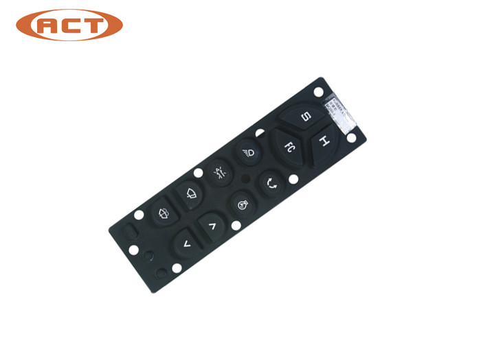 Stainless Steel Excavator Display Liquid Crystal Parts KEY-PRESS SK200-3 KLB-B3015