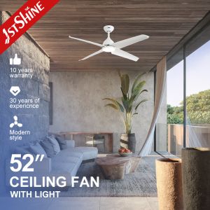  Energy-Saving Dimmable LED Ceiling Fan with Remote Control for Cooling and Lighting Manufactures