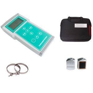 Handheld Doppler Effect Flow Meter , Clamp On Ultrasonic Flow Meter