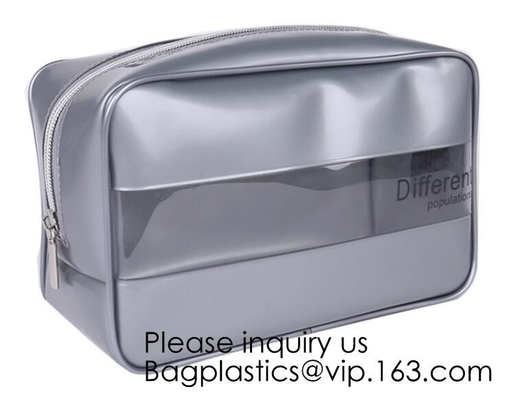 Promotion Travel PVC Cosmetic Pouch,PVC Makeup Bag Pouches Tote Clear Transparent Cosmetic Travel Bag For Sale