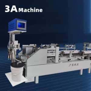  Box Pasting Machine with PLC Control and Maximum Paper Width of 800mm Single Side Glue Manufactures