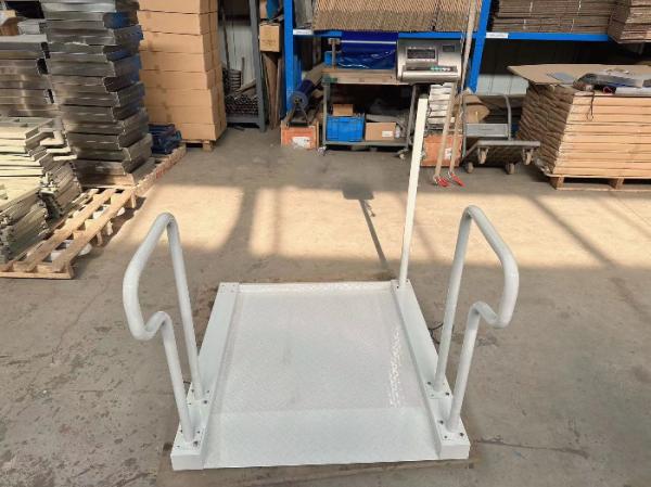 Portable Hospital Dedicated Wheelchair Electronic Platform Weighing Scale 300kg