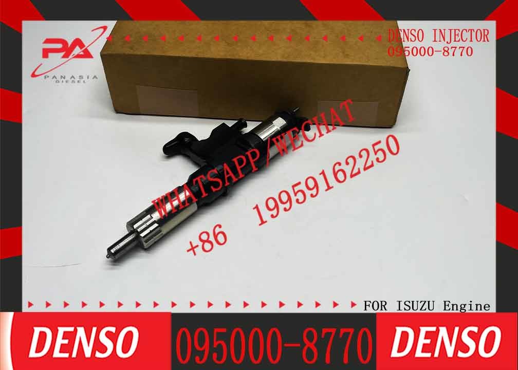 Genuine Diesel Common rail fuel injector 095000-8770, 095000-8771, 095000-8100, VG1038080007, VG1096080010