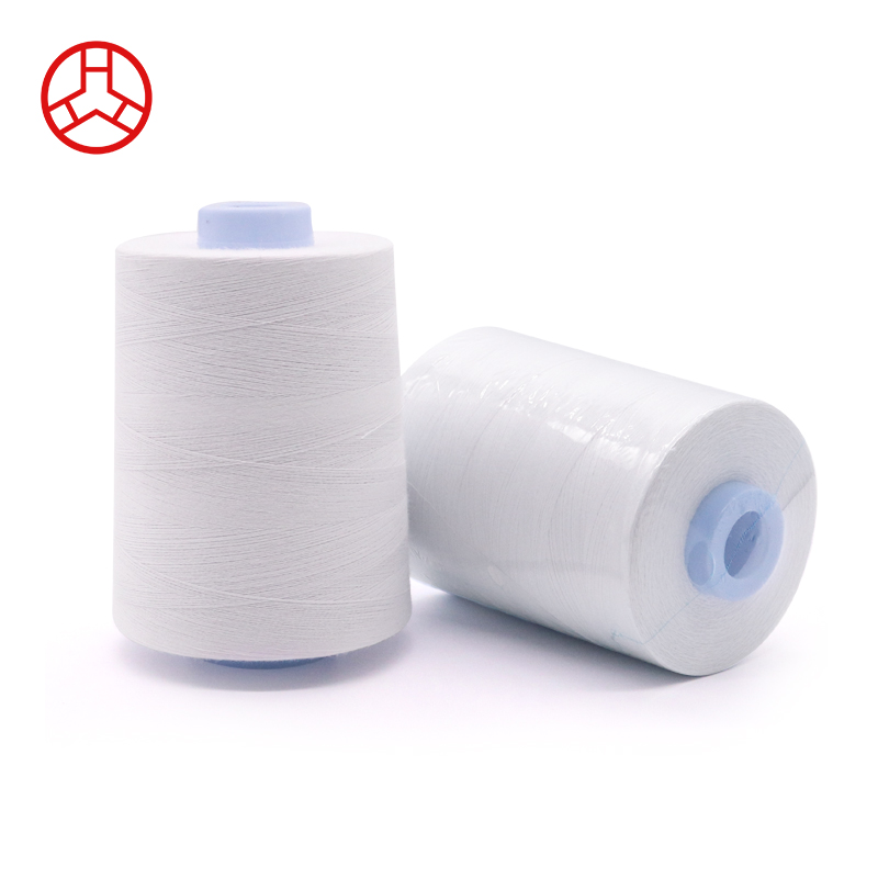 White 50s/3 100% Cotton Sewing Thread for Customized Projects in Garment Industry