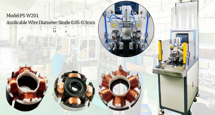 3-axis Control 2024 Stator Ceiling Fan Motor Engine Coil Winding Machine with 300 Special