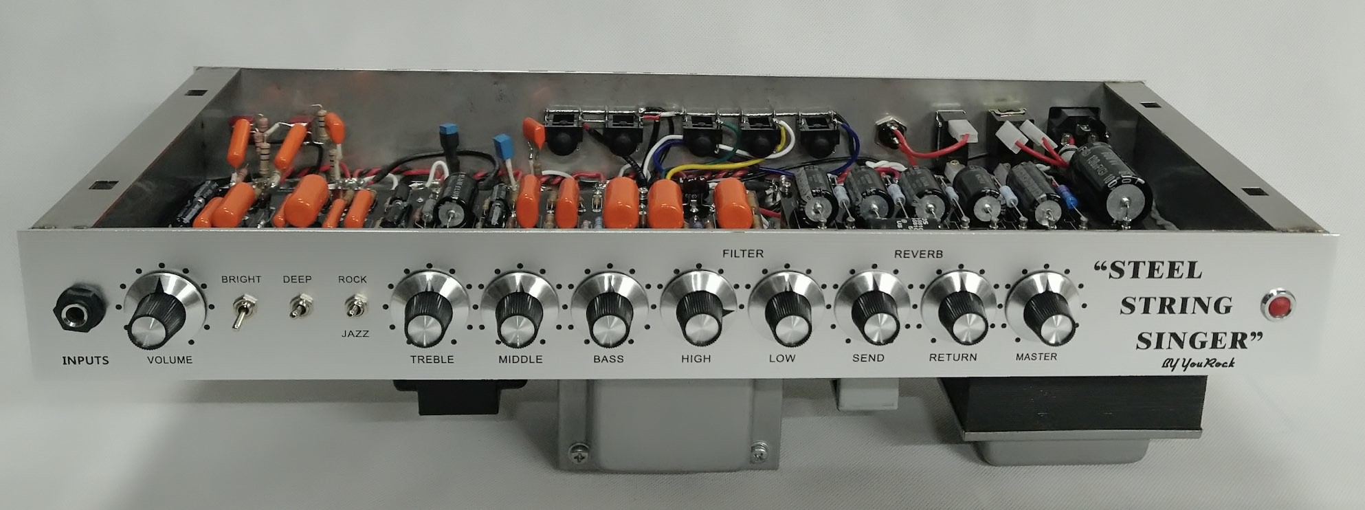 Handwired 1983 Dumble Clone Steel String Singer SSS Guitar Amplifier Head 50W in Bro Guitar Musical Instrument Amplifier