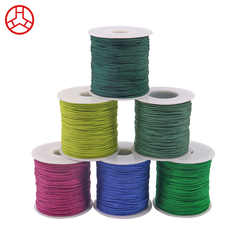 Jewelry Beading Braided Bracelet Accessories Small Cone Red Thread 0.8mm Jade Thread