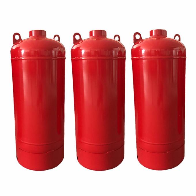 red 40L Auto Fire Extinguisher Fm200 Extinguisher With Thermal Actuator 0