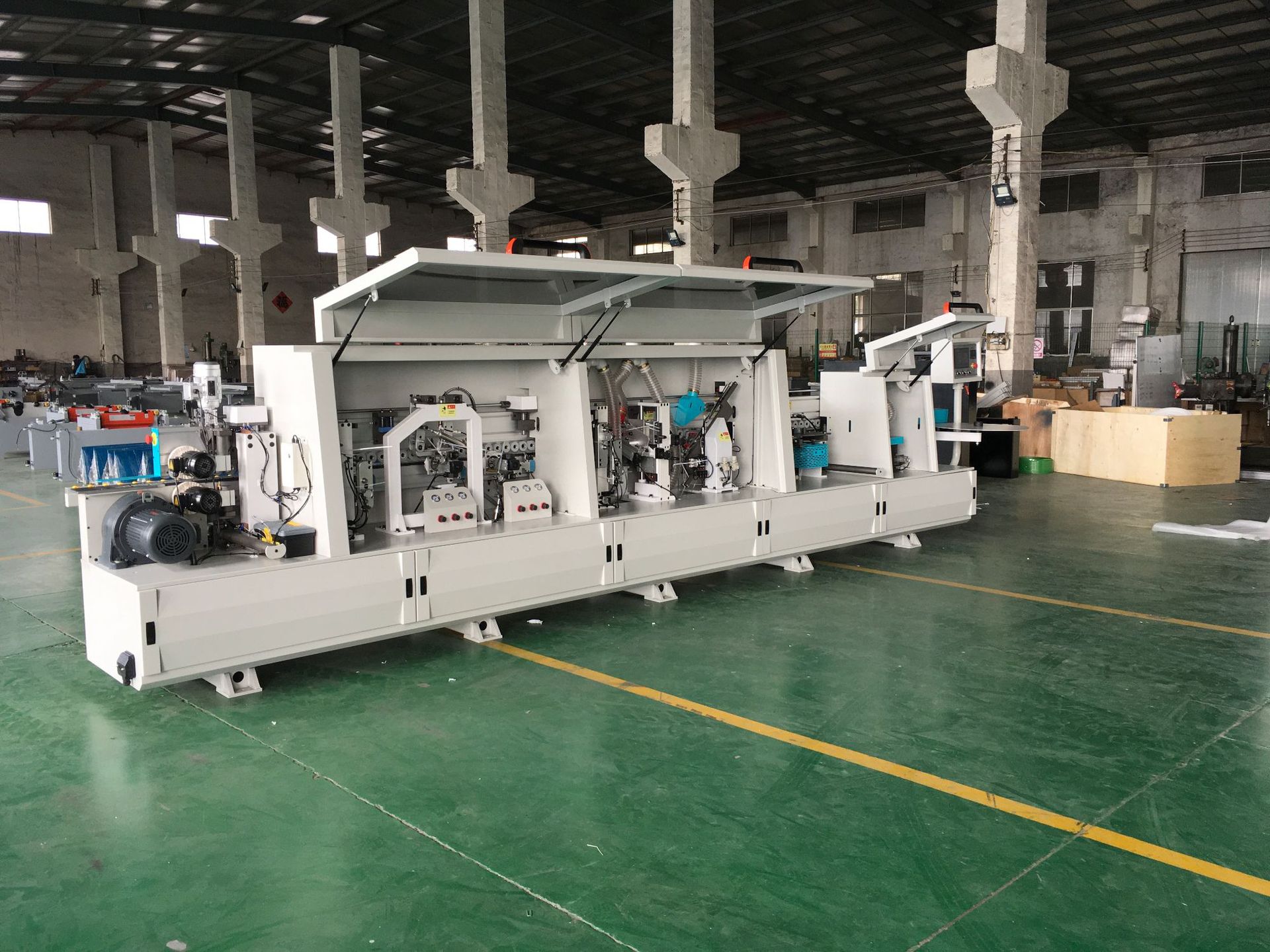 Woodworking CNC Cutting Machine Edge Banding Machine With Pre Milling Panel Width≥60mm