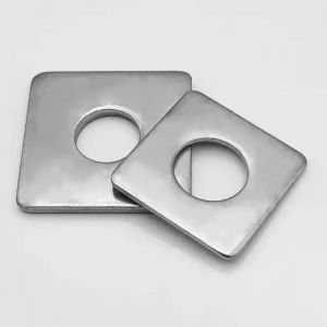 China High Quality Square Washer Large Flat Washer Zinc Plated 904L Stainless Steel M6 on sale