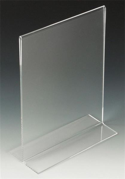 acrylic table tent menu holders