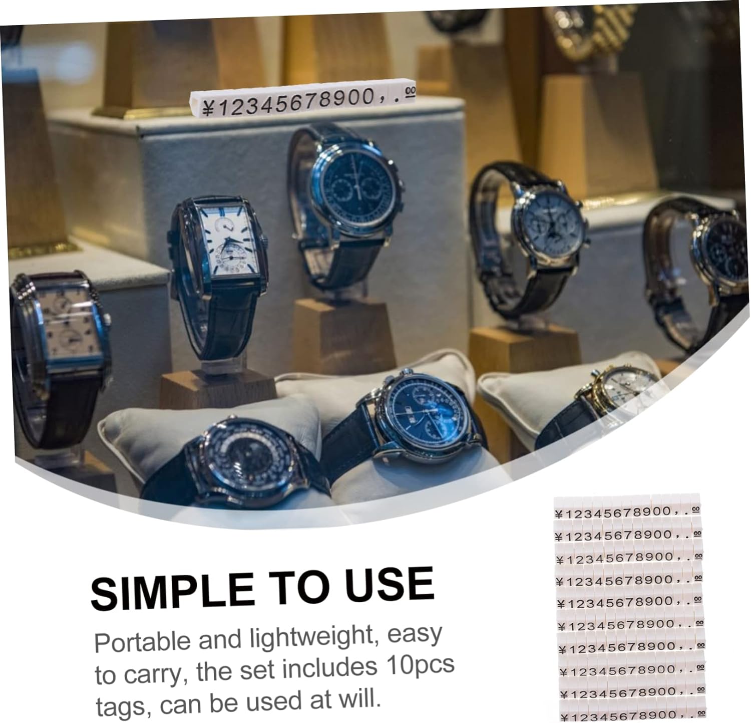 Revolutionize Your Jewelry Store with Small Plastic Jewelry Display Rack Digital Tags