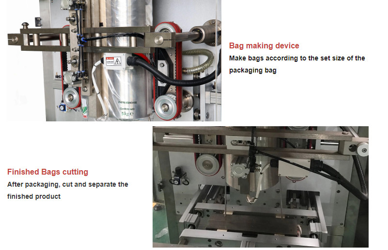 420F Vertical Pouch Packing Machine Flow 2000ml Multi Function