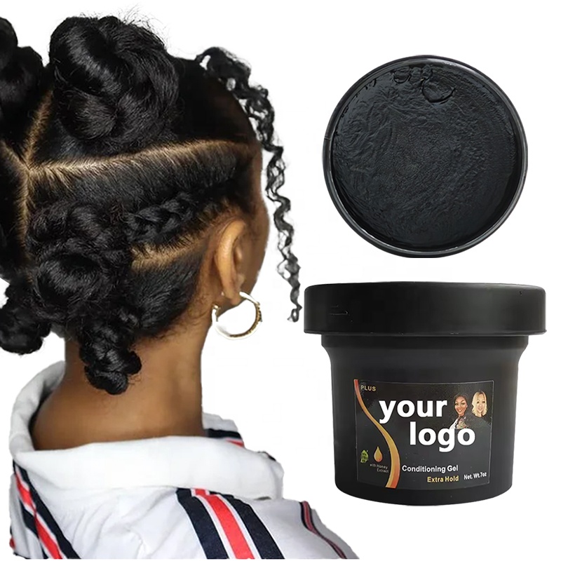 7oz Honey Extract Edge Control Conditioning Gel for 4C Hair Shine Jam Alternative