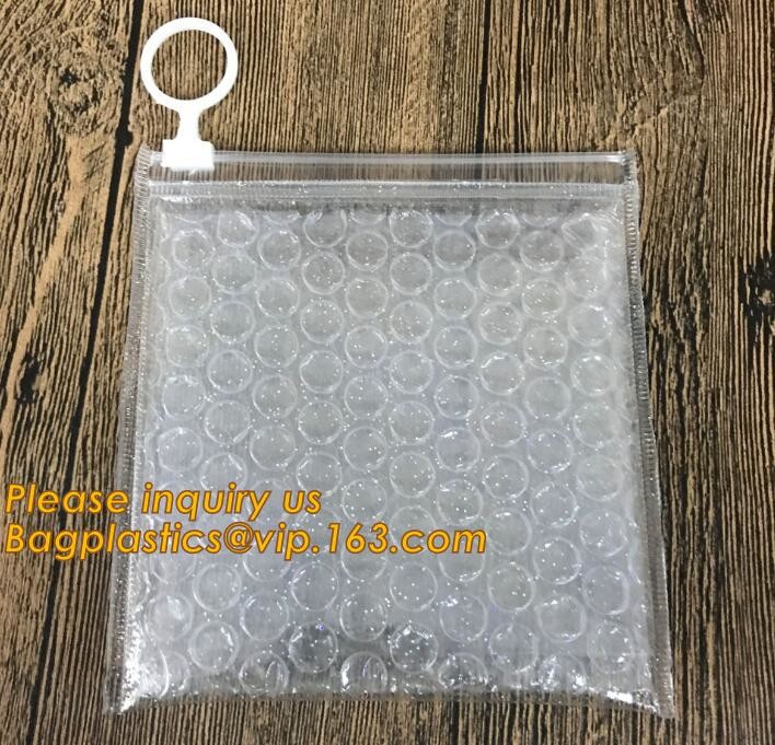 air mail metallic holographi rose gold bubble padded mailer / Zip lockkk bubble bag/ slider bubble bag,Holographic Factory