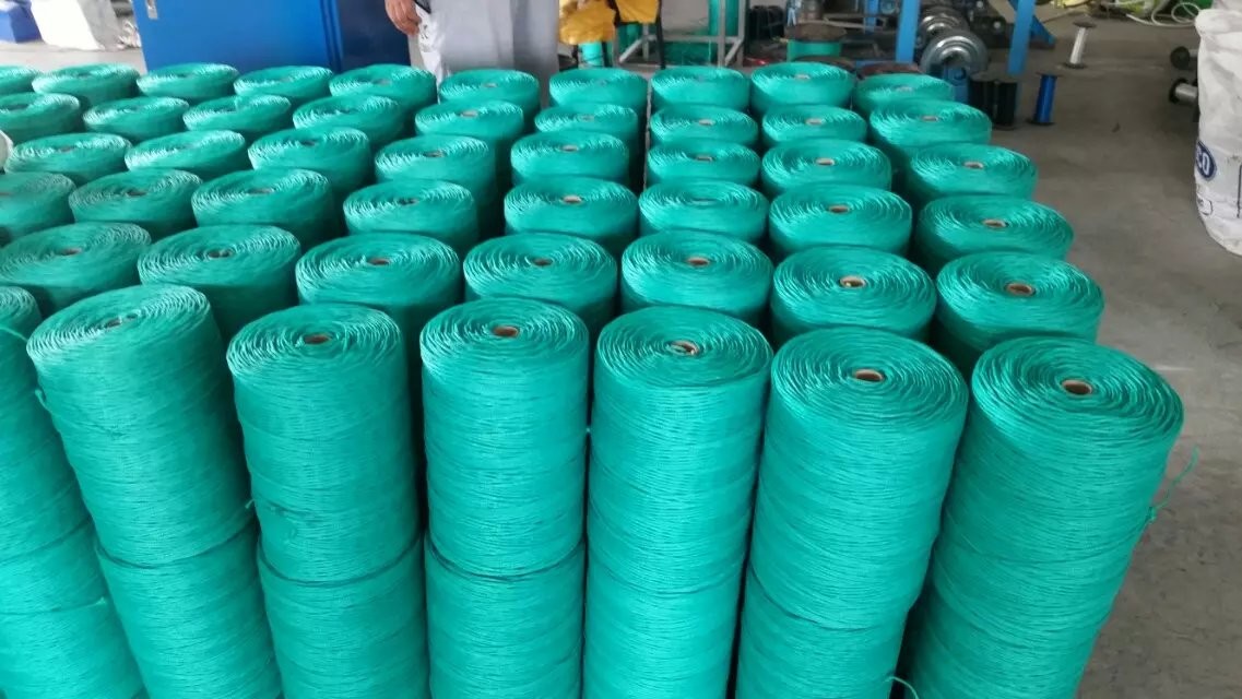 4mm Green PE Twine Braided Polyethylene Twine 190m/Kg-170kgf