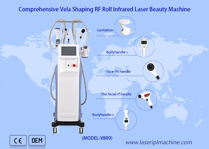 Portable 40k Cavitation Vacuum Machine Body Slimming Skin Firming Vela Roller