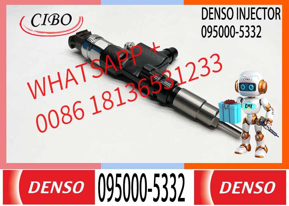 Common Rail Fuel Injector 095000-5332 For Hino Truck 095000-6520 095000-6521 095000 23670-E0150 095000-6551