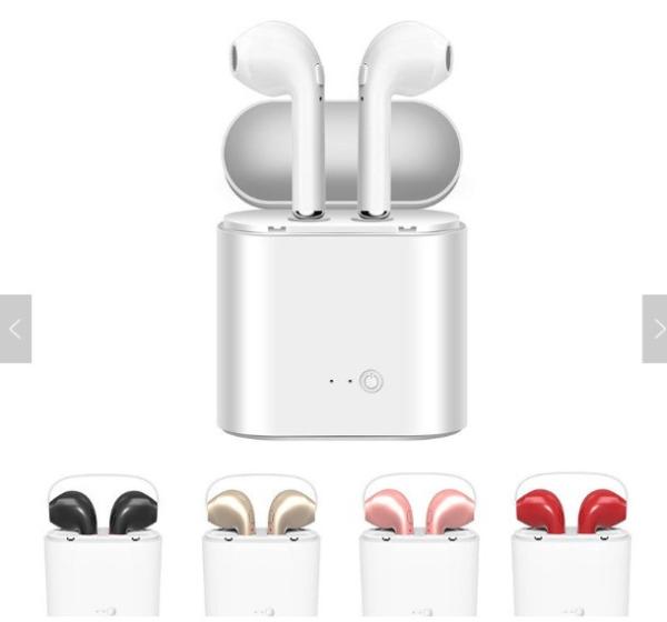 Apple Mobile Phone Accessories 4.2v White Or Black Wireless Sports Earphones Mic