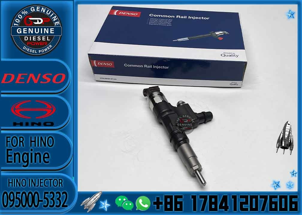 New Diesel Fuel Injectors 095000-5332 095000-5333 23670-E0150 23670-E0151 23670-78041 23910-1302 for Denso Hino Toyota D