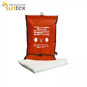  Welding Protection Fiberglass Aluminum Foil Heat-resistant Blanket Fire Extinguishing Blanket Manufactures