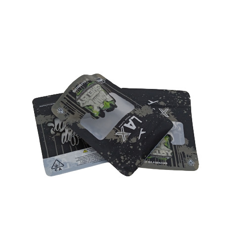 Zipper Digital Printed Stand Up Pouches Children Proof Mylar weed Bags