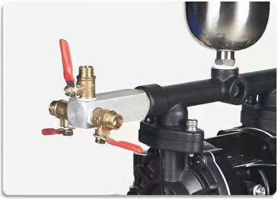 DN15 PVDF Chemical Electric Double Diaphragm Pump 1.5mm Air Driven