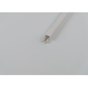 PVC Plastic Cable Trunking Matt Surface Type For Electrical Wire Protecting