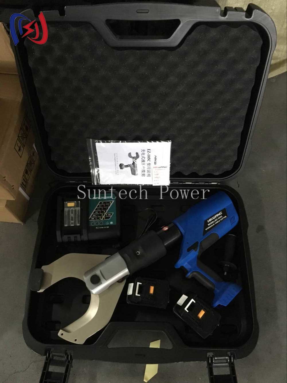 Battery Powered 18V 4Ah Hydraulic Cable Cutter Hydraulic Crimping Tool
