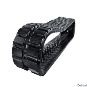 DC60 Excavator Rubber Crawler Track Replacement Part Customized