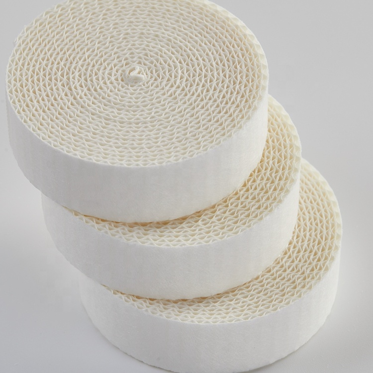 Wavy White Paper Roll For Heat And Moisture Exchanger