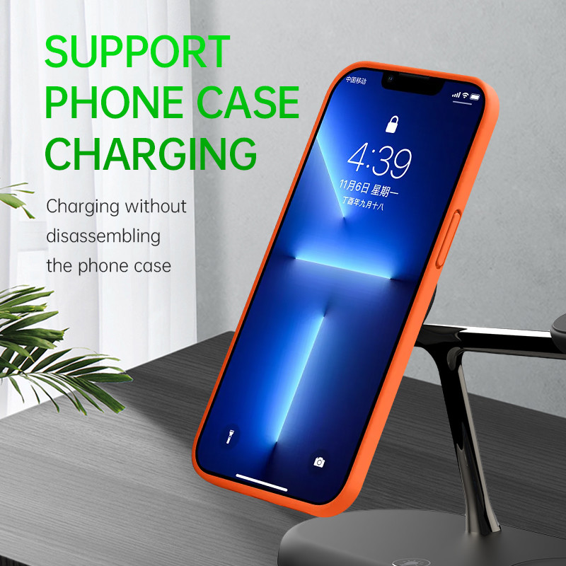 T256 Multi-functional Wireless Charger Support Apple & Samsung Devices