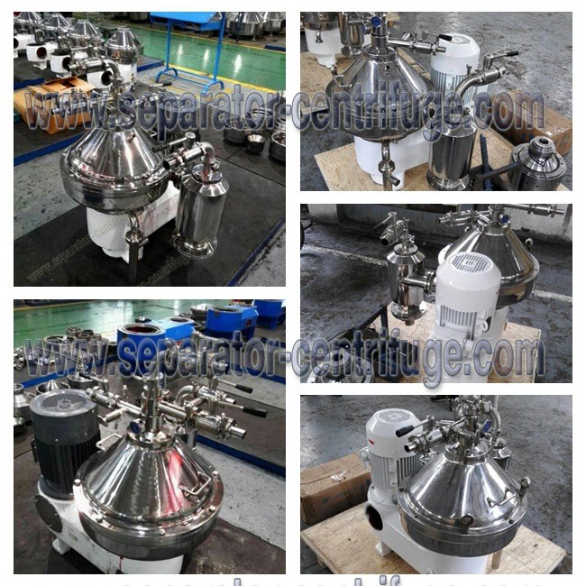 Self-Cleaning Centrifugal Separator For Extraction Of Coconut Oil