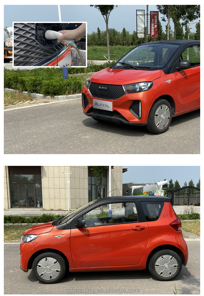 Wheelbase 2260mm Solar Powered Electric Cars Electric Vehicle BLAVAL S6