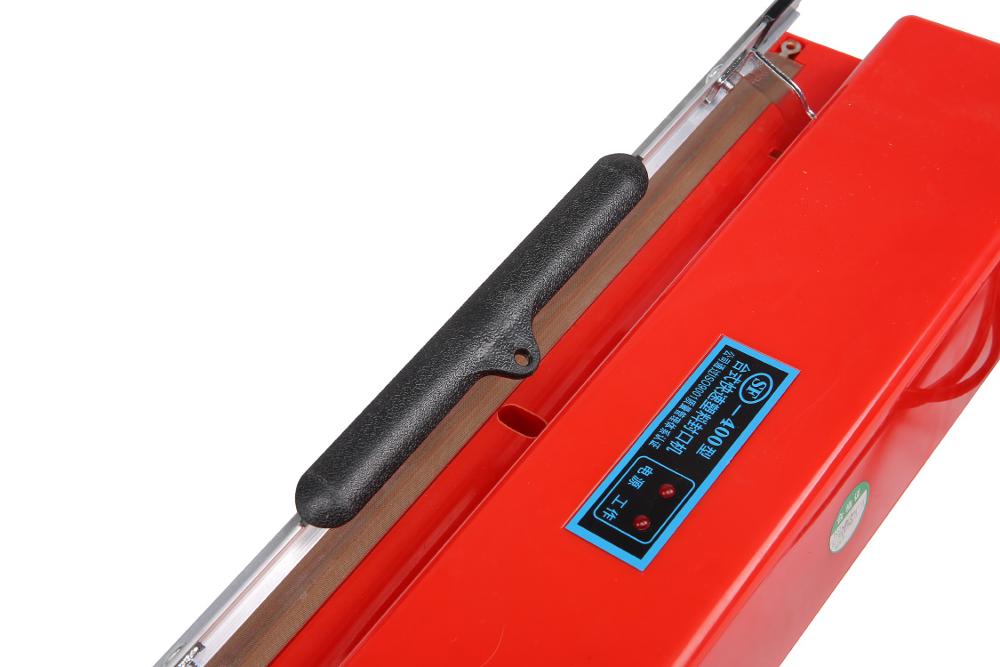 Electric Driven SF-400 Red Color Plastic Film Hand Sealing Packing Machine for Household