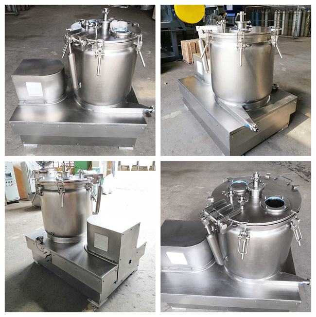 Hemp Oil Ethanol Extraction Filter Bag Basket Type Centrifuge Industrial Equipment