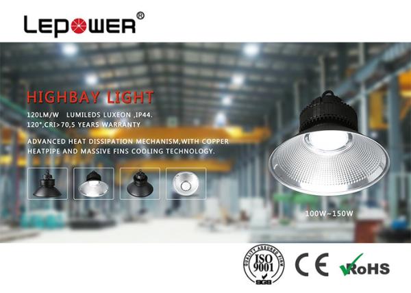 High Brightness LED Bay Light Fixtures 60w , High Bay LED Shop Lights No UV Or
